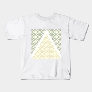 triangle design Kids T-Shirt